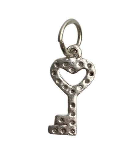 Pandantiv din Argint 925, model Cheie cu pietre, 0.95 g