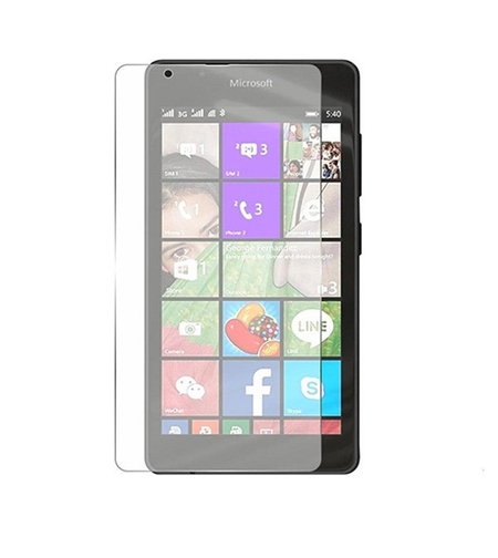 Folie Sticla Securizata Flippy, 9H, Transparenta HD, pentru Microsoft Lumia 540 Transparent