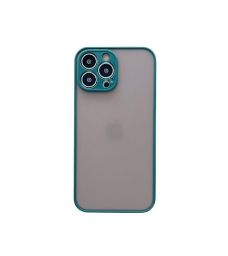 Husa protectie Vafy compatibila cu Apple iPhone 13 Pro Phantom Tpu Verde