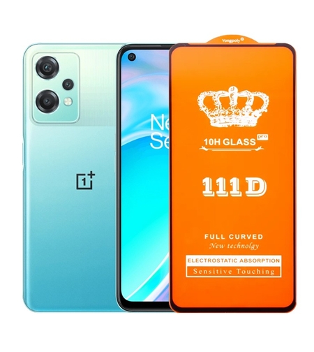Folie Sticla Securizata OnePlus CE2 Lite, Vafy, Sticla de Protectie Compatibila cu OnePlus Nord CE2 Lite, Full Cover 111D, HD, Margini Negre, Transparenta