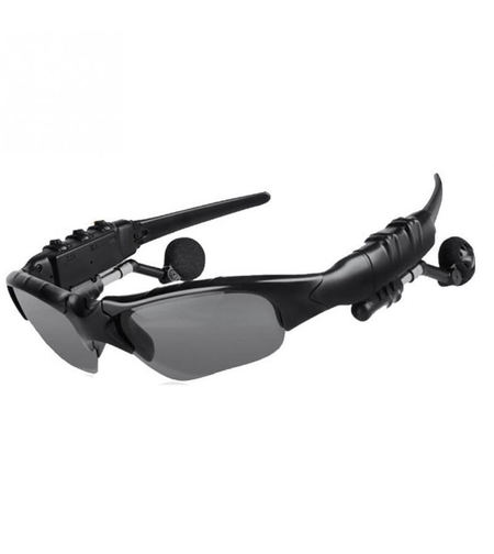 Ochelari de Soare Inteligenti, Flippy, Lentile Polarizate, Conexiune Bluetooth 5.0, Functie Apelare, Redare Muzicala, Impermeabili IPX3, 12.5 x 17 x 4 cm, Negru