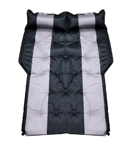 Saltea gonflabila auto 170x120 cm, cu perna integrata si husa de transport, negru