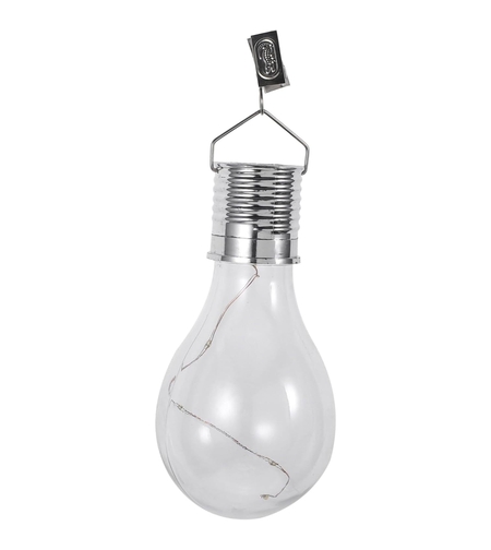 Lampa Solara LED, Flippy, Model Bec, pentru Exterior, IP65, Lumina Multicolora, Transparent