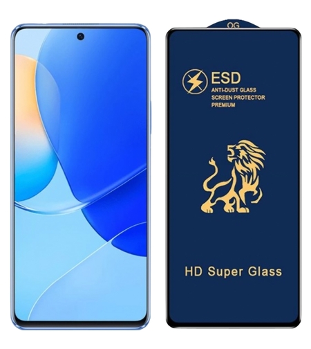 Folie Sticla securizata electrostatica Flippy pentru Xiaomi Redmi 12C , Sticla ESD, Top Glass, Anti-static, Negru