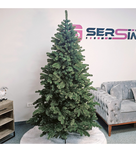 Brad artificial Christmas Deluxe by Sersimo, Kovalivka Select, integral 3D, 210cm