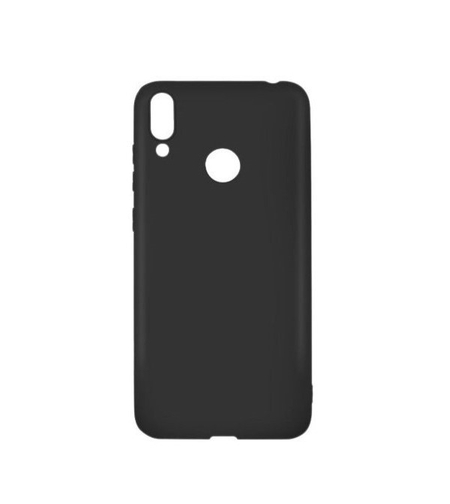 Husa Huawei Y7 2019 Liquid Silicone Case Negru
