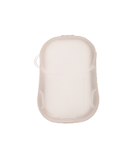 Mini Cutie de Sapun din Hartie, Flippy, de Unica Folosinta, Portabila, Potrivit pentru Calatorii, 20 buc, Alb