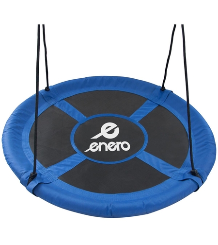 Leagan tip cuib, diametru XXL 110 cm, inaltime reglabila, maxim 150 kg, albastru