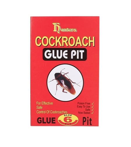 Capcana Adeziva pentru Gandaci, Flippy, Non-Toxic, cu Atractant, pentru Interior, Rosu