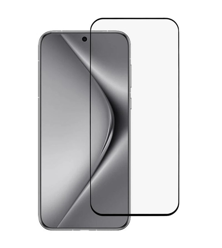 Folie Sticla Securizata, Vafy,Pentru Huawei Pura 70 Pro, Full Glue, Margini Negre, Transparent