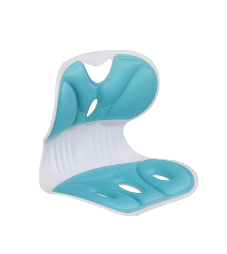 Suport pentru Scaun, Flippy, pentru Corectarea Posturii, Portabil, Ergonomic, Ameliorare Durere, Respirabil, 32x29x28 cm, Marime S, Verde