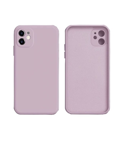 Husa protectie Vafy compatibila cu Apple iPhone 7/8G/SE 2020 Liquid Silicone Mov