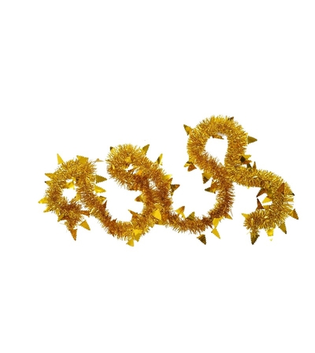 Beteala Craciun, Flippy, auriu, marimea: 2 m x 9 cm x 5 cm material:folie PVC, interior/exterior