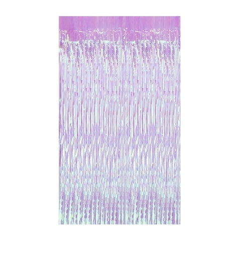Perdea Franjurata, Flippy, Model Decor Petrecere, pentru Fundal de Poze, Amenajare Colorata a Petrecerii, Dimensiune 100x200 cm, Roz
