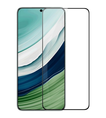 Folie Sticla Securizata, Vafy, Pentru Huawei P60 Pro, Full Glue, Margini Negre, Transparent