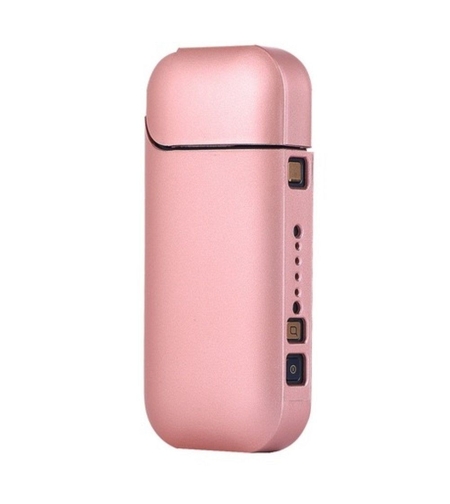 Husa Vafy pentru IQOS 2.4 Plus, Capac de Protectie, Anti Soc si Zgarieturi, Full Body, din Plastic, 11.5 x 5 x 2.3 cm, Roz Auriu