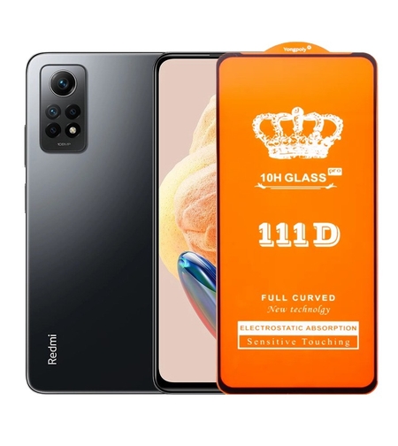 Folie Sticla Securizata pentru Xiaomi Redmi note12 Pro, Vafy, Sticla de Protectie Compatibila cu Xiaomi Redmi note12 Pro, Full Cover 111D, HD, Margini Negre, Transparenta
