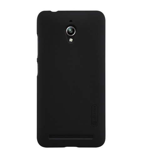 Husa de protectie pentru Asus Zenfone Go Nillkin Frosted Shield Negru + Folie de protectie