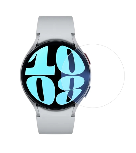 Folie Securizata pentru Samsung Galaxy Watch6 44mm, Vafy, Sticla de Protectie Compatibila cu Samsung Galaxy Watch6 44MM, Sticla Securizata 2.5 D, Transparent