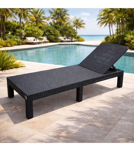 Sezlong pliabil tip valiza, 3 pozitii reglare, structura usoara pentru transport, 186x60x30 cm, gri