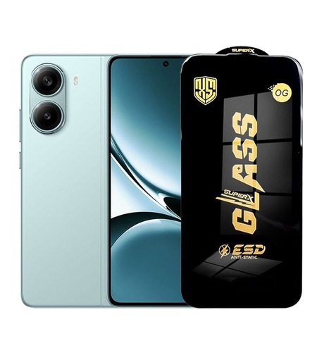 Folie de Protectie pentru Xiaomi Redmi Turbo 4, Vafy, Sticla Securizata ESD, Margini Negre, Rezistenta la Zgirieturi, Antistatica, 0.35 mm, Transparenta