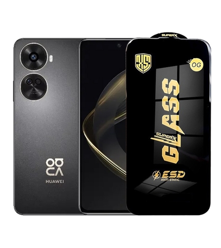 Folie de Protectie pentru Huawei Nova 11 SE, Vafy, Sticla Securizata ESD, Margini Negre, Rezistenta la Zgirieturi, Antistatica, 0.35 mm, Transparenta