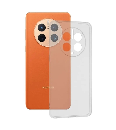 Husa de Protectie, Vafy, Compatibila cu Huawei Mate 50 Pro, TPU, Transparent