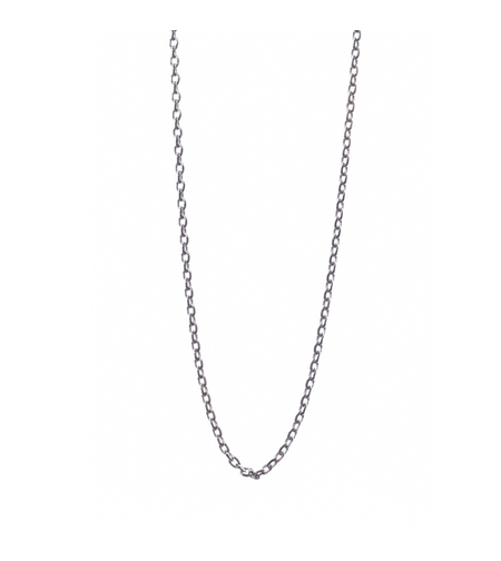 Lantisor din Argint 925 rodiat, model la baza gatului, 38 cm, 1 g