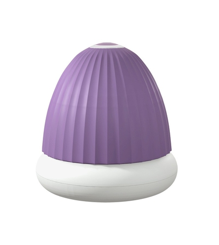 Aparat de Scame 2 in 1, Vafy, Curatare Haine si Lampa de Veghe, 3 Trepte, Incarcare Tip C, 4 W, 9 x 10 cm, Mov