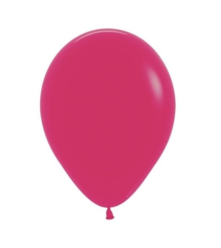 Set 12 Baloane, Flippy, din Latex Standard, 30 cm, Roz Zmeura