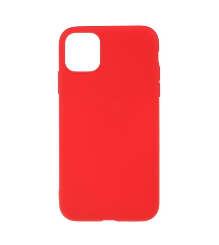 Husa protectie Vafy compatibila cu Apple iPhone 13 Mini Matte Tpu Rosu Mat