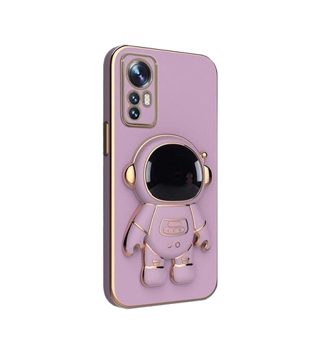 Husa de Protectie 2 in 1, Vafy, Husa de Protectie pentru Honor 90, Model Astronaut, Husa cu Suport, din TPU, Mov