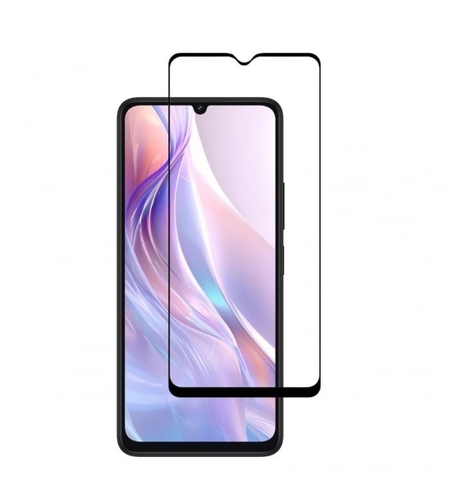 Folie Sticla Securizata, Vafy, Pentru Redmi 13C, Full Glue, Margini Negre, Transparent