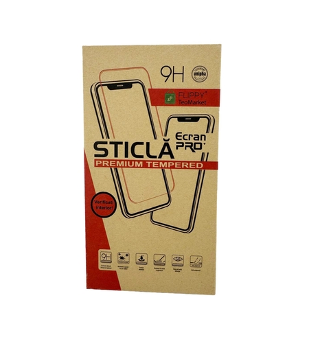 Ambalaj Folie Protectie Sticla Securizata, Flippy, Carton, Auriu 175 x 100 mm