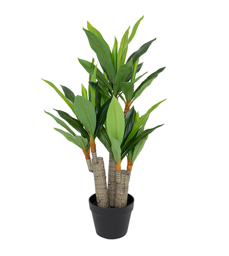 Planta artificiala Atmosphera Dracena cu ghiveci, 105 cm, verde