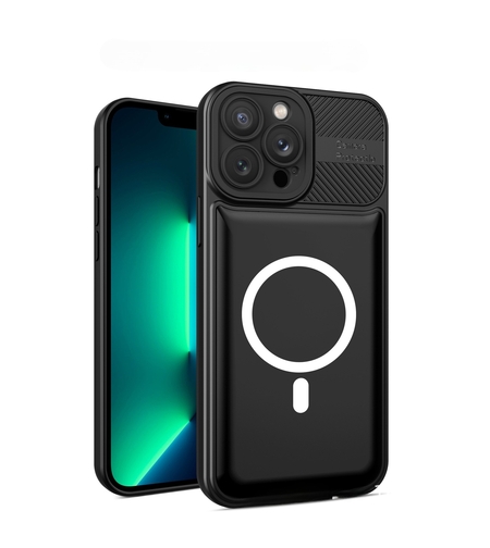 Husa Husa Urban Armor pentru Samsung S23 Plus Negru, Suport Auto Magnetic, Protectie Antisoc, Vafy