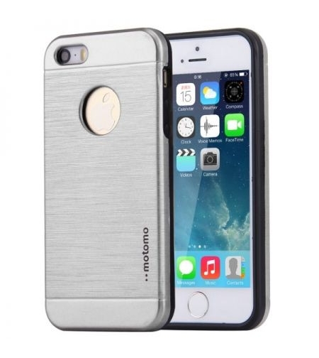 Husa Apple iPhone 7 Plus Motomo V5 Argintiu