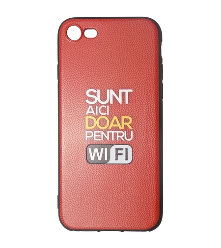 Husa Apple iPhone 8 Multicolor Mesaj Wi-Fi