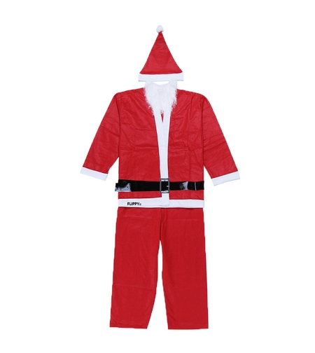 Costum Mos Craciun Flippy® Barbat, Adult, 5 piese, Polar