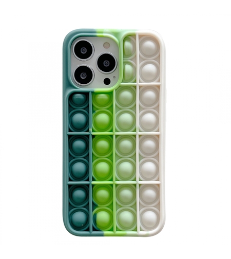 Husa de protectie Flippy Pop It compatibila cu Apple iPhone 13 Pro Max,Model 3,Multicolor