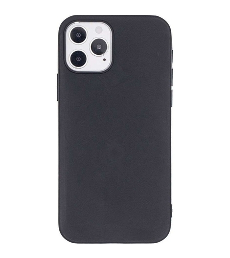 Husa de Protectie, Vafy, Compatibila cu Apple iPhone 11 Pro Max, din TPU Mat, Flexibila, Neagra