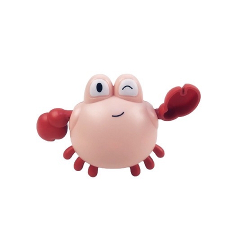 Jucarie de baie pentru copii, Flippy, crab roz