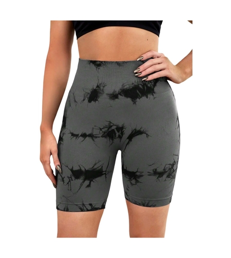 Pantaloni de Fitness/Yoga, Flippy, pentru Femei, Material Elastic, Spandex, Gri, Marime L