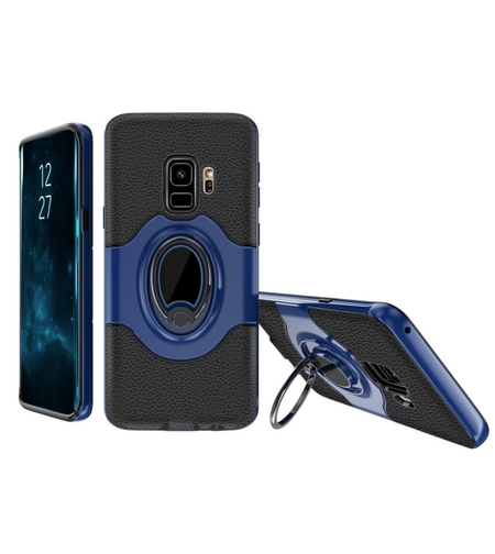 Husa Samsung Galaxy S9 Ipaky Ring Albastru