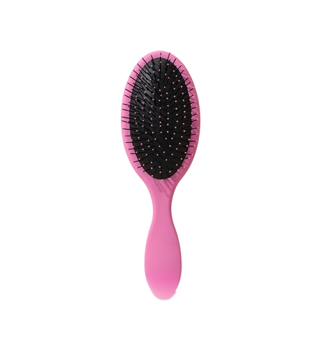 Pieptene cu Perna de Aer pentru Par, Flippy, Plastic ABS+Nylon, 22x7 cm, Roz