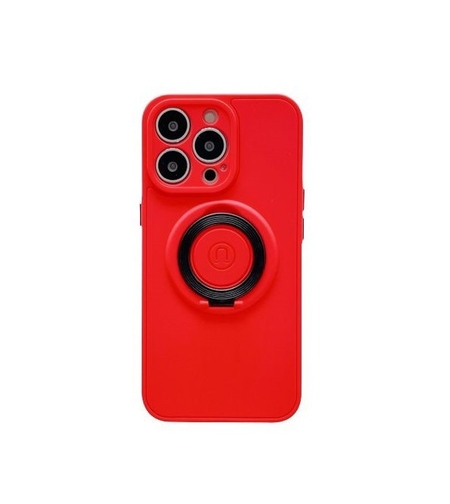 Husa protectie Vafy compatibila cu Apple iPhone 13 Pro Max Mag Safe Silicone Rosu