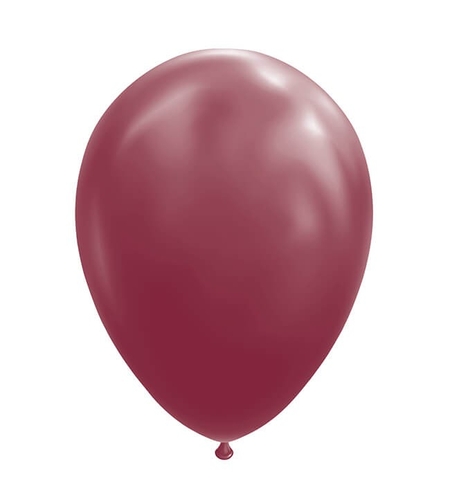 Set 12 Baloane, Flippy, din Latex Standard, 25 cm, Grena