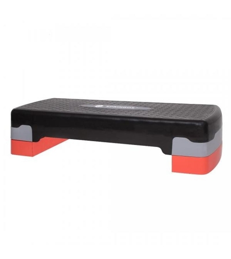 Stepper aerobic fitness ajustabil 2 niveluri de inaltime, suporta pana la 350 kg