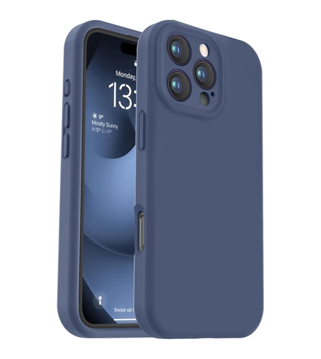 Husa de Protectie Matte TPU, Vafy, pentru OnePlus Nord CE2 Lite, Protectie Camera, Antisoc, Antizgariere, Antialunecare, Acoperire Completa, Albastru