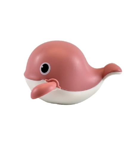 Jucarie de baie pentru copii, Flippy, balena roz